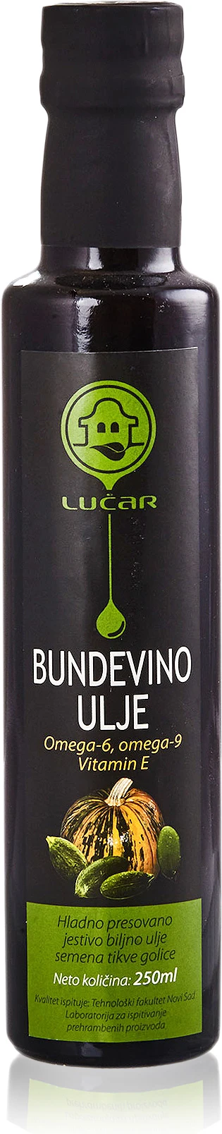 Hladno ceđeno bundevino ulje 250 ml Lučar